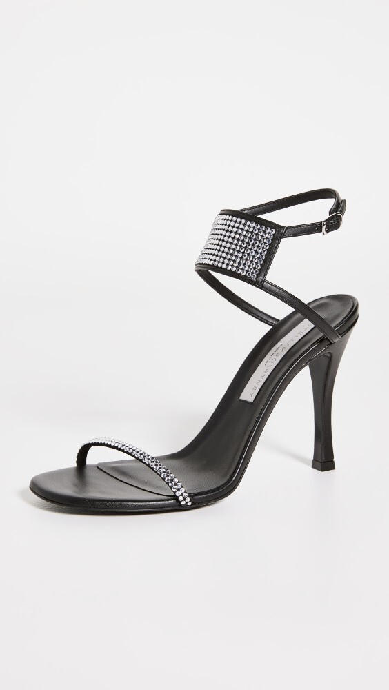 

Сандалии Stella McCartney Stella 100mm Alter, черный