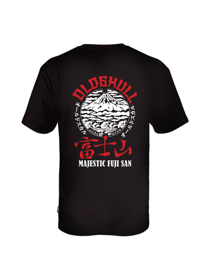 

Футболка OLDSKULL Asian Fujison Logo Graphic, черный