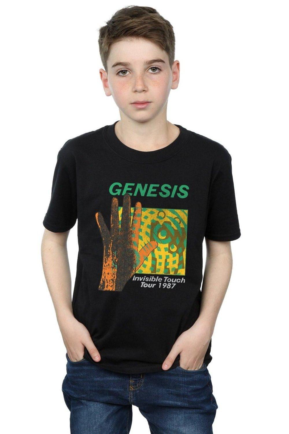 Футболка Invisible Touch Tour Genesis, черный