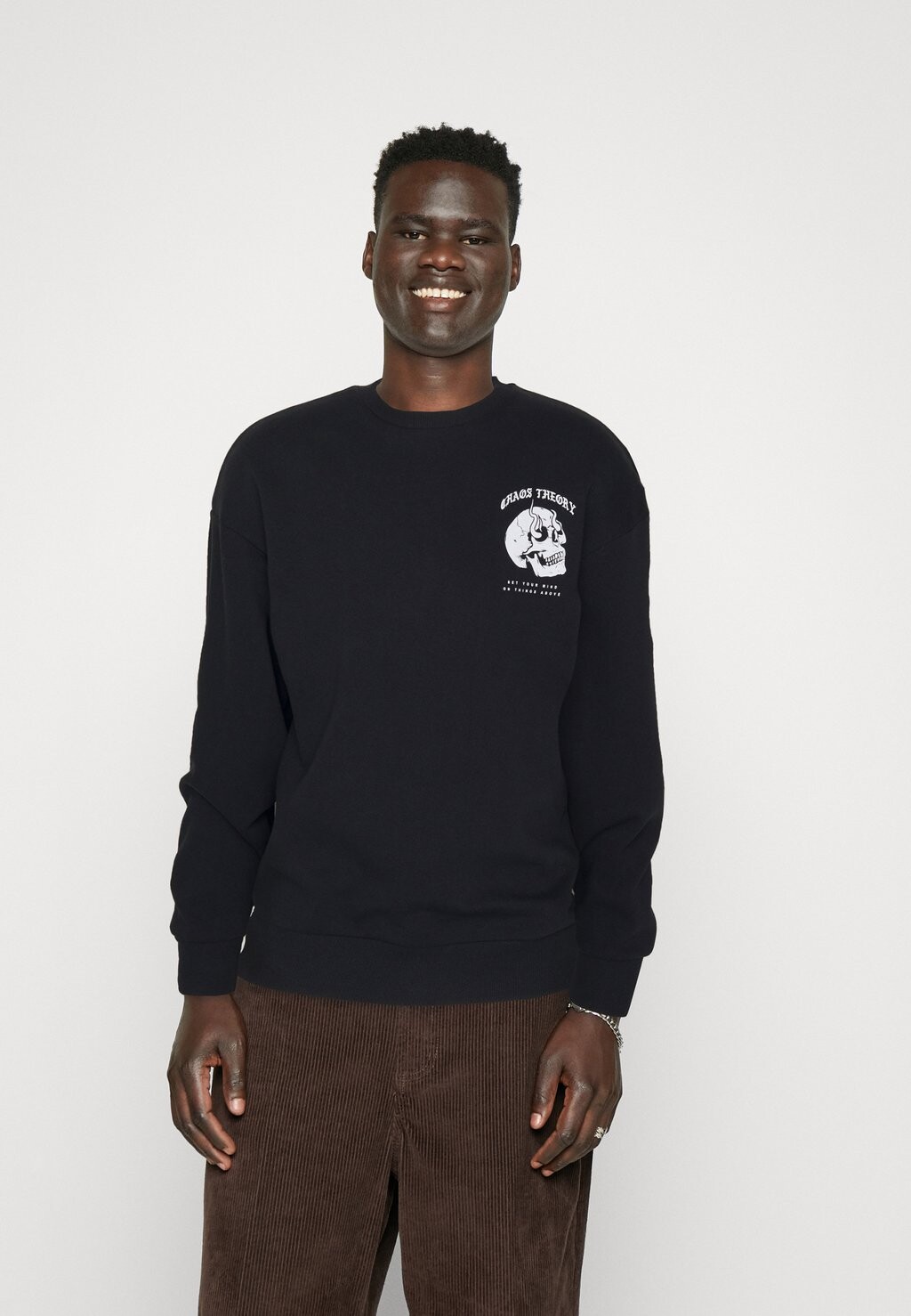 

Толстовка Jornocturnal Crew Unisex Jack & Jones, черный