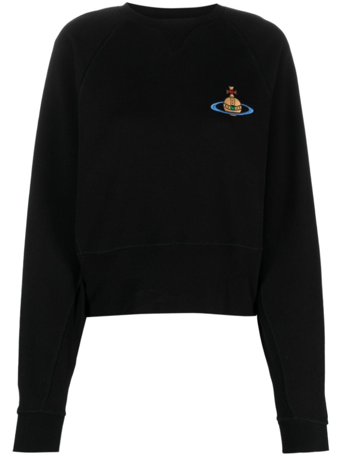 

Vivienne Westwood толстовка с вышивкой Orb, черный
