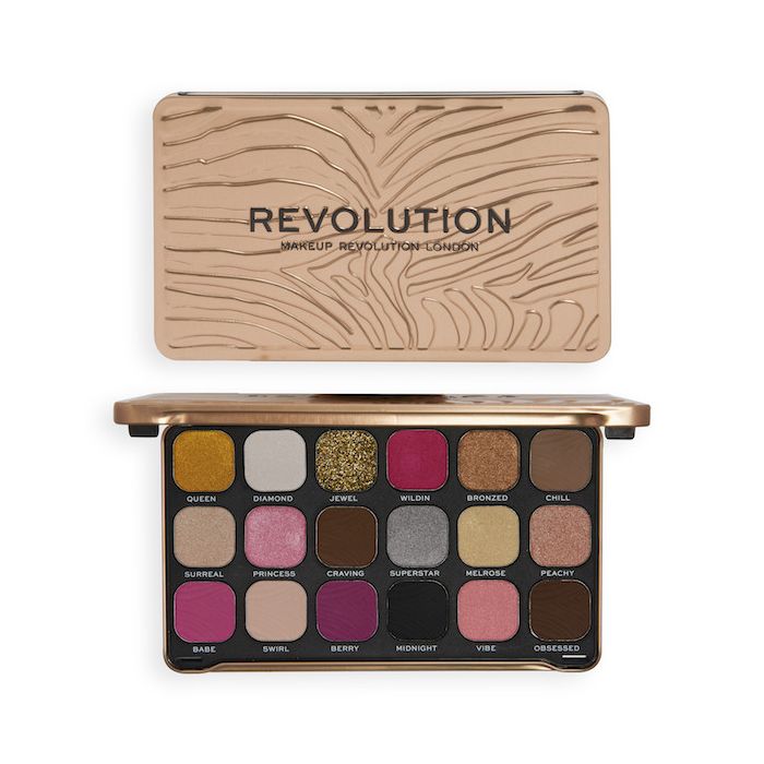 

Тени для век Forever Flawless Paleta de Sombras Revolution, Bare Pink