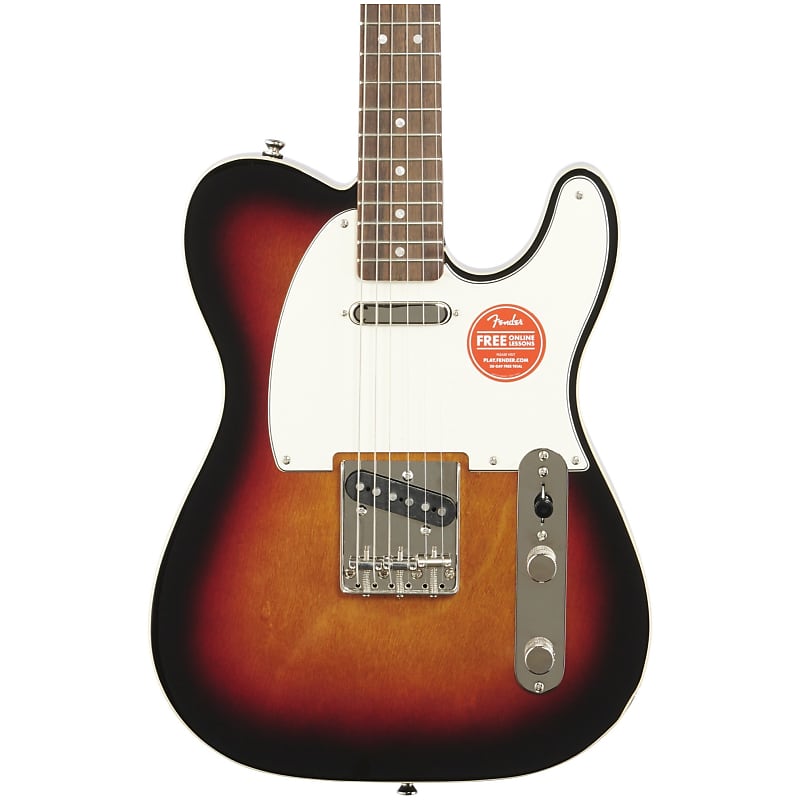 

Электрогитара Squier Classic Vibe '60s Custom Telecaster Electric Guitar, with Laurel Fingerboard, 3-Color Sunburs