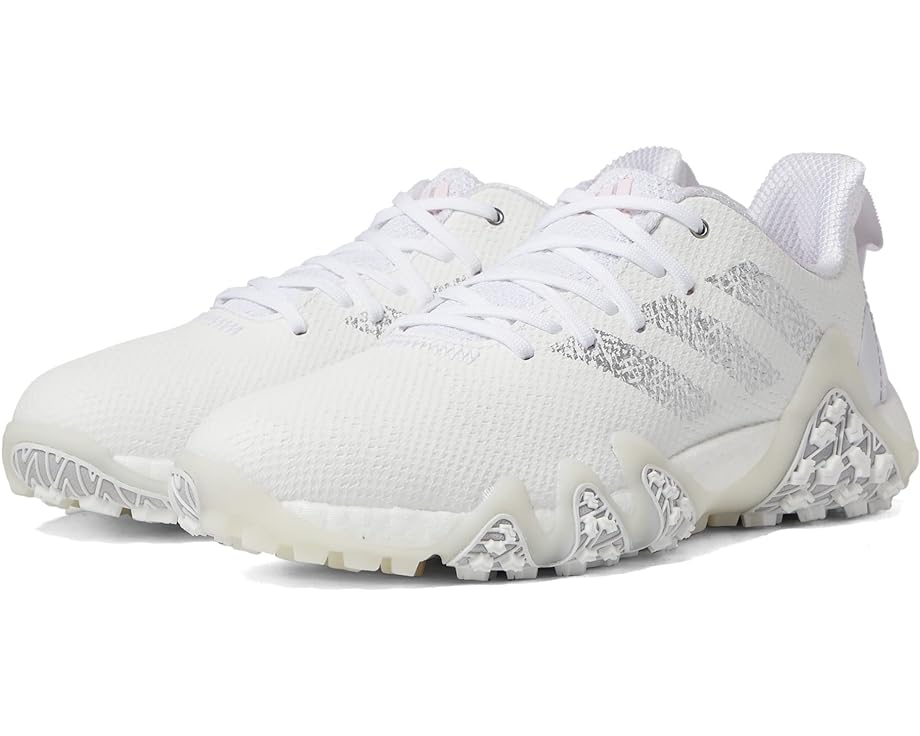 Кроссовки Adidas CODECHAOS 22 Spikeless Golf Shoe, цвет Footwear White/Silver Metallic/Clear Pink