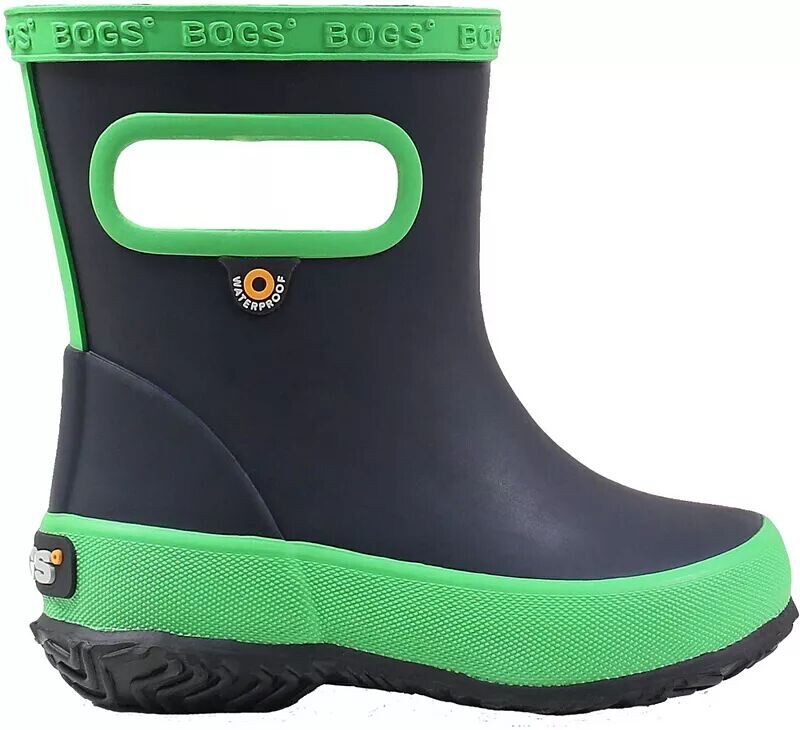 

Водонепроницаемые ботинки Bogs Little Kids Skipper, темно-синий/зеленый