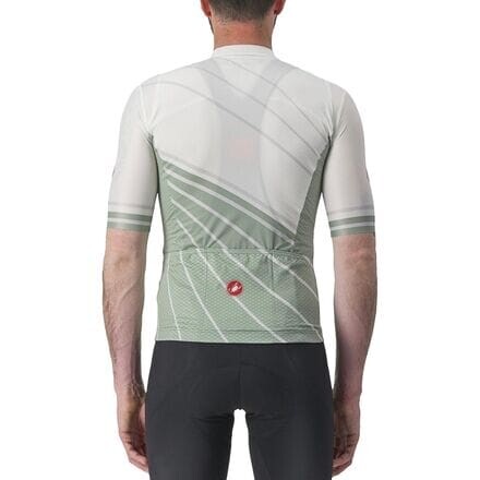 

Джерси Speed ​​Strada мужские Castelli, цвет Ivory/Defender Green, Серый