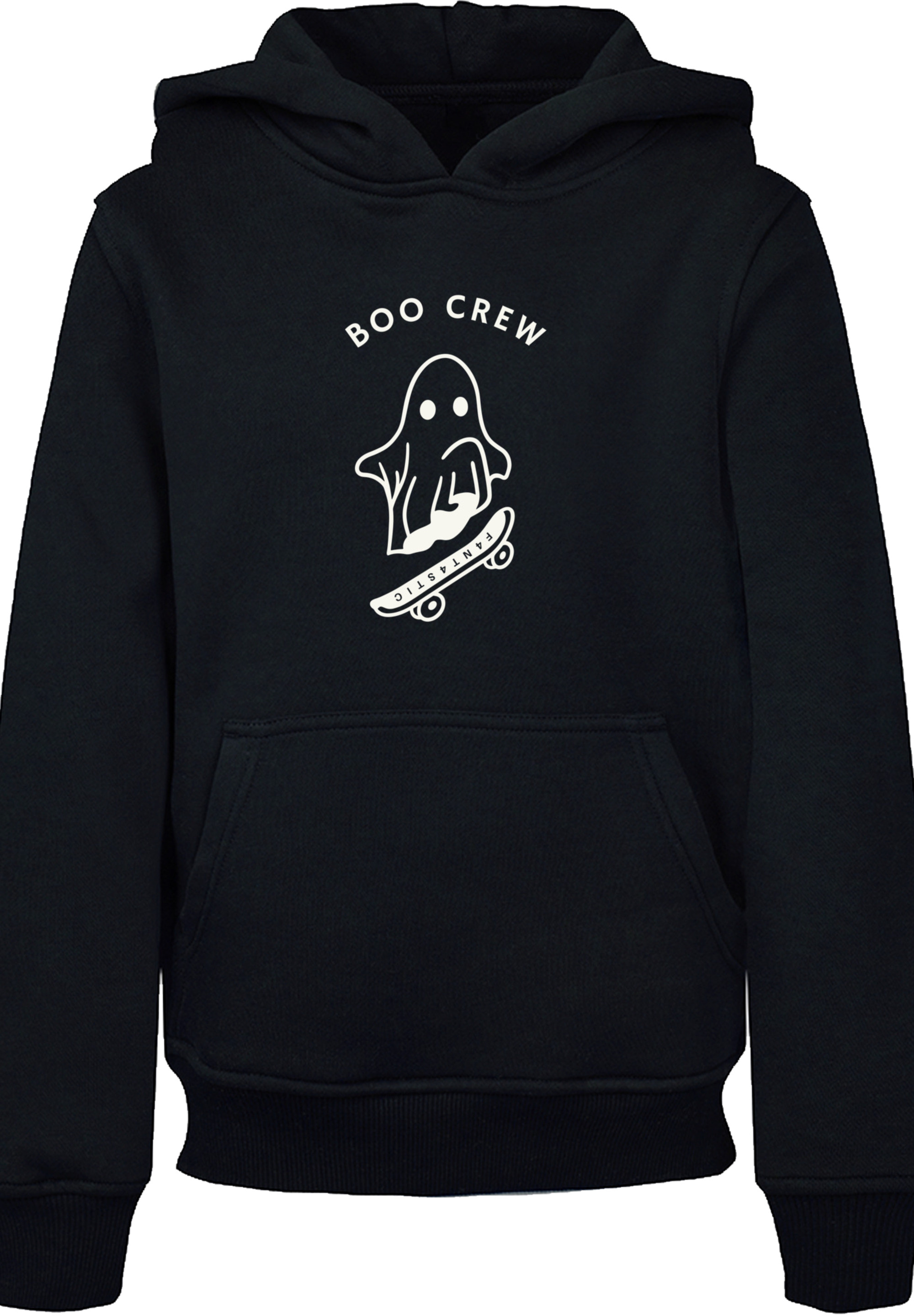 Пуловер F4NT4STIC Hoodie Boo Crew Halloween, черный