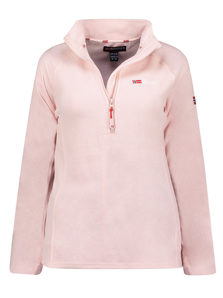 

Свитер Geographical Norway Fleece Tug, розовый