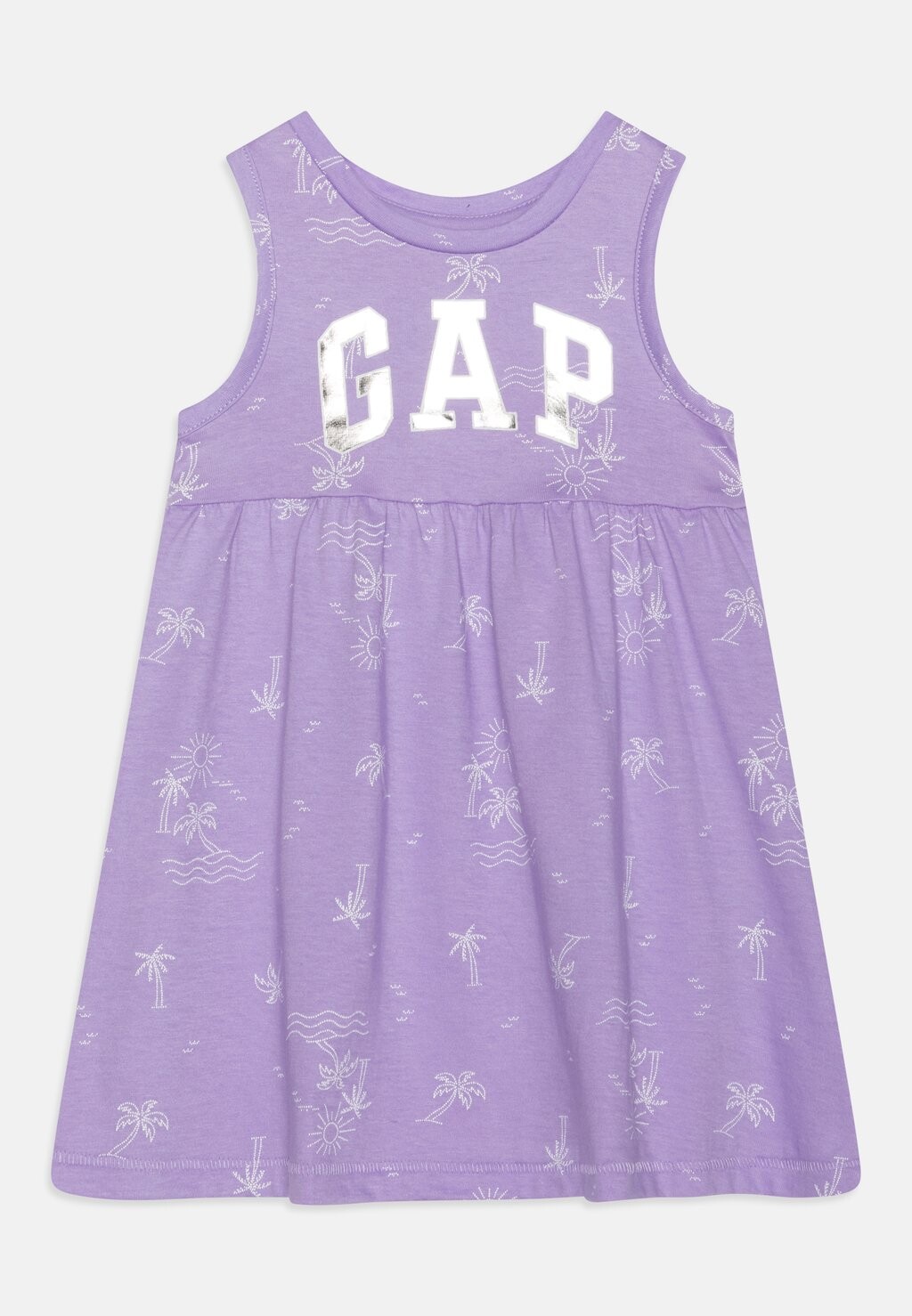 

Платье из джерси Toddler Girl Logo GAP, цвет violet tulip