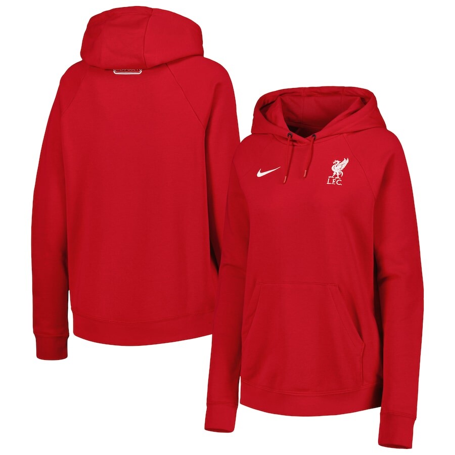 

Пуловер с капюшоном Nike Liverpool, красный