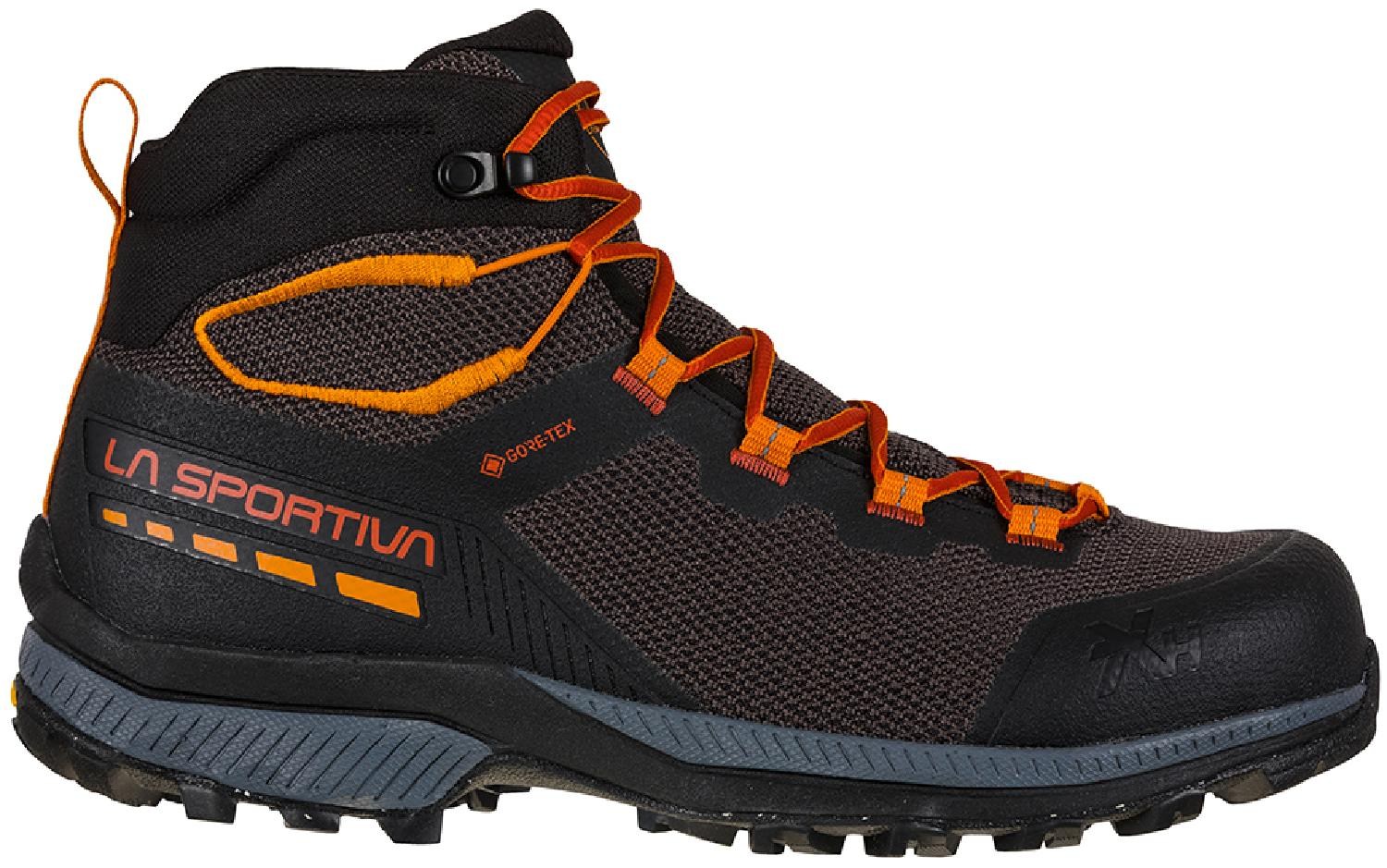 Походные мужские ботинки La Sportiva TX Hike Mid GTX, черный ботинки для прогулки la sportiva tx hike mid gtx цвет black lime punch