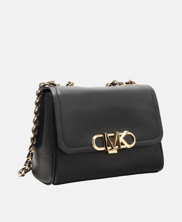 

Кожаная сумка через плечо Michael Michael Kors, черный