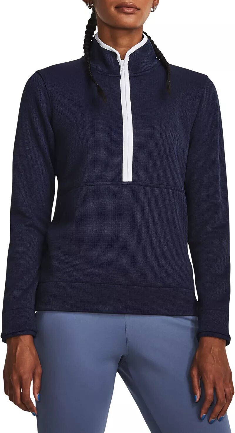 

Женский флисовый свитер с длинными рукавами и молнией 1/4 Under Armour