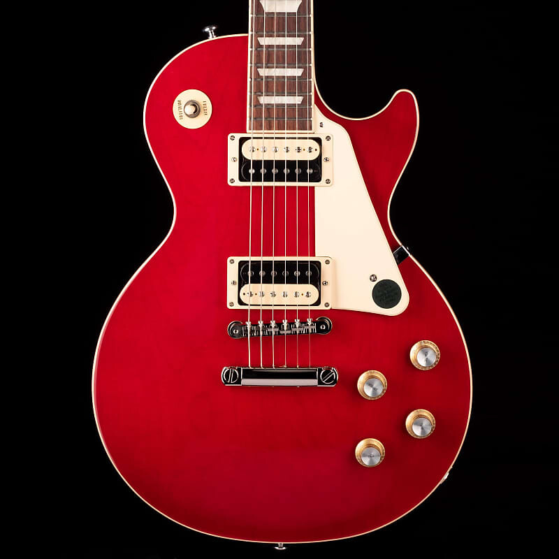 

Электрогитара Gibson Les Paul Classic Translucent Cherry Electric Guitar
