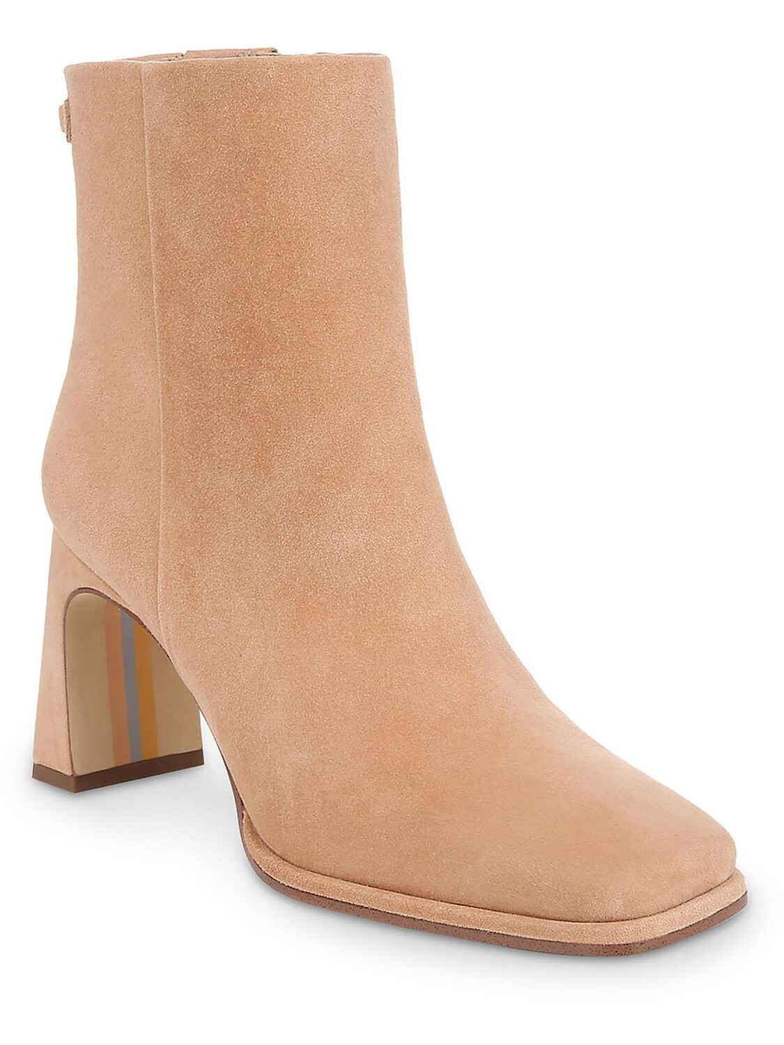 

Женские замшевые ботильоны Irie с квадратным носком Sam Edelman, цвет Luxe Tan Suede