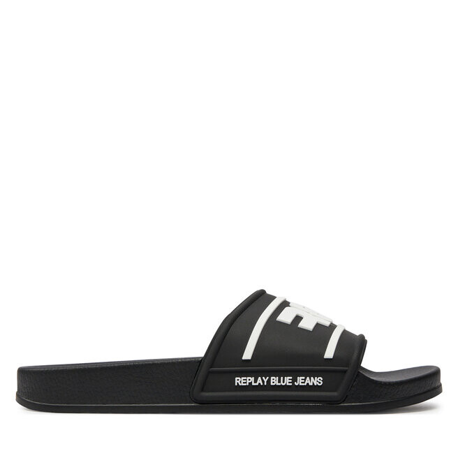 

Шлепанцы Replay GMF1A.000.C0048S Black/White 008, черный