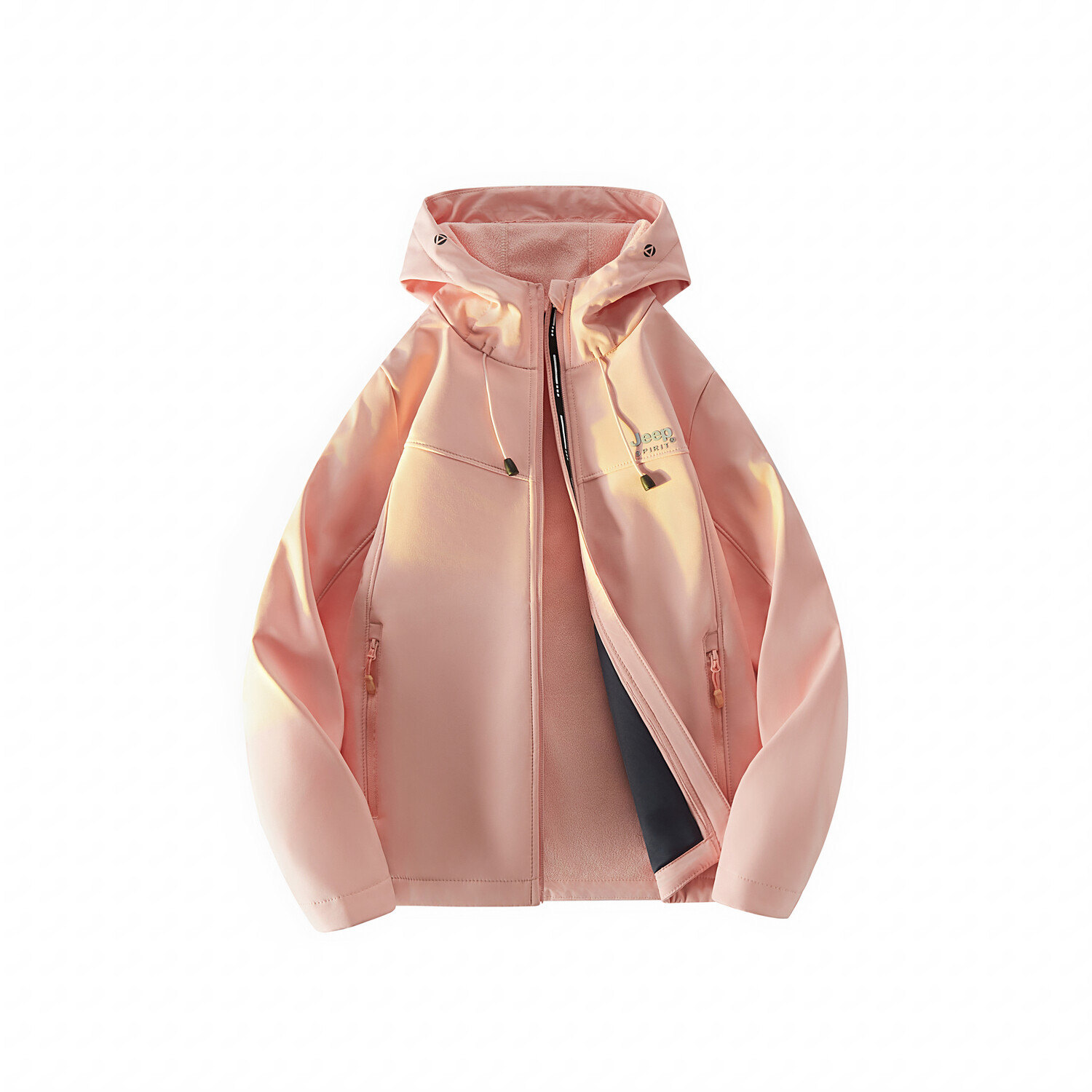 

Куртка унисекс Jeep Spirit, цвет Coral Pink