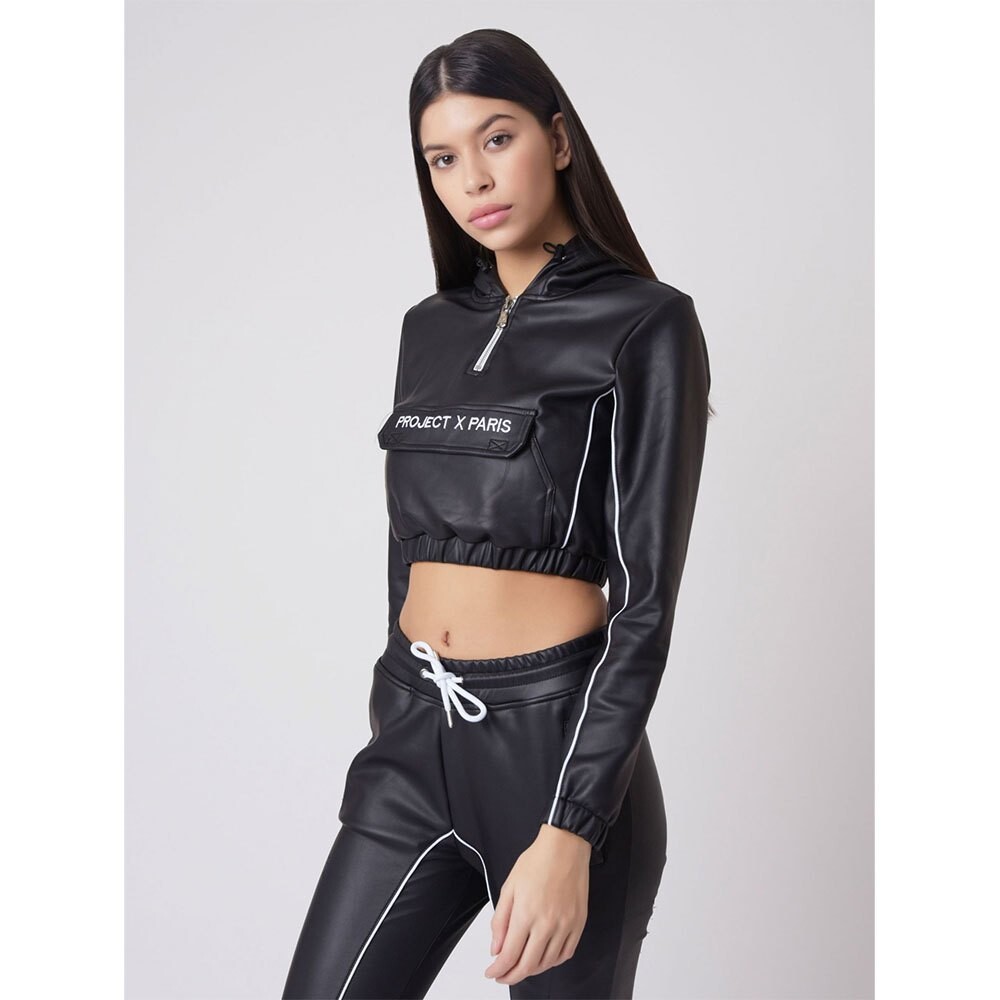 

Толстовка Project X Paris F202071-1 Half Zip, черный