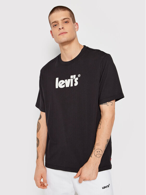 

Футболка свободного кроя Levi's, черный