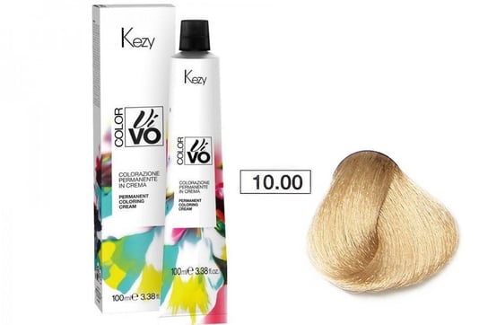 Краска для волос Kezy Color Vivo 100 мл 10.00 очень светлый блондин