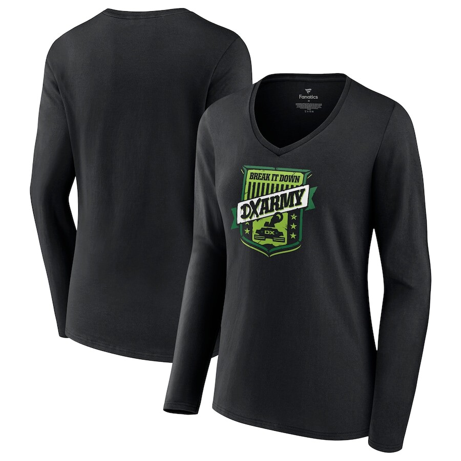 

Футболка с длинным рукавом Fanatics Branded D Generation X, черный