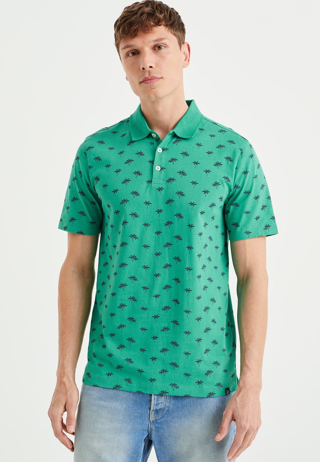 Рубашка-поло MET DESSIN WE Fashion, цвет green