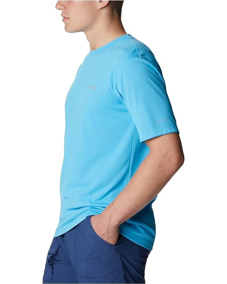 

Рубашка Columbia PFG ZERO Rules S/S Shirt, цвет Riptide