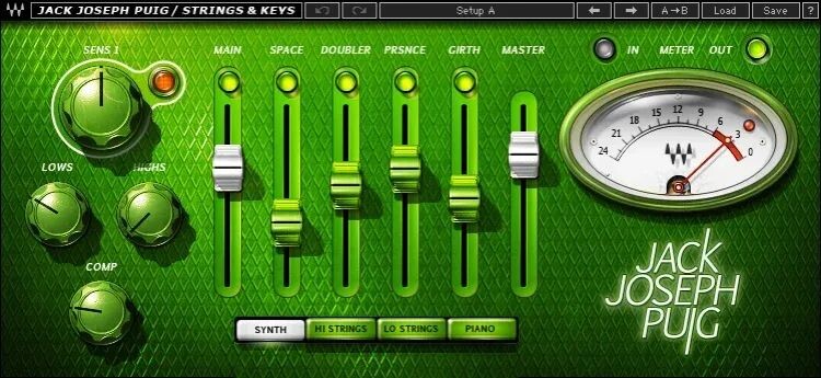 

Плагин Waves JJP Strings & Keys