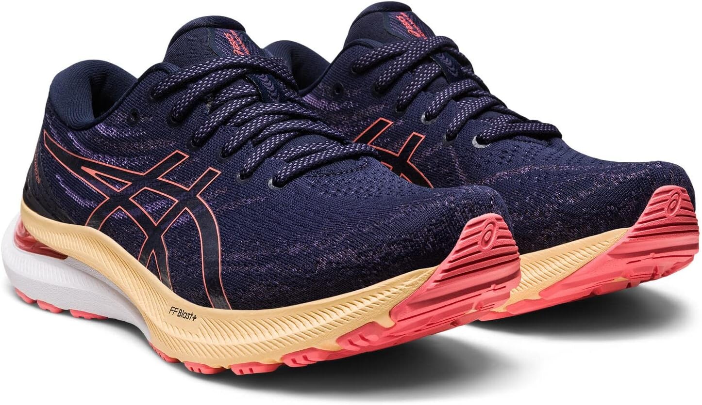 

Кроссовки GEL-Kayano 29 ASICS, цвет Midnight/Papaya