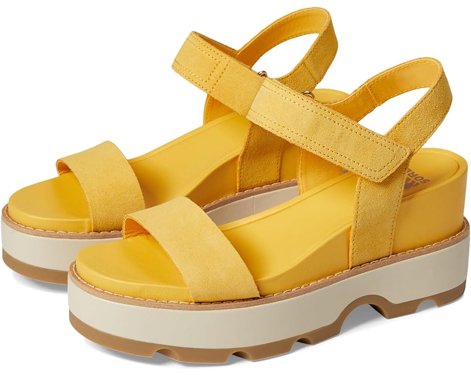 

Туфли SOREL Joanie IV Y Strap Wedge, цвет Yellow Ray/Honey White