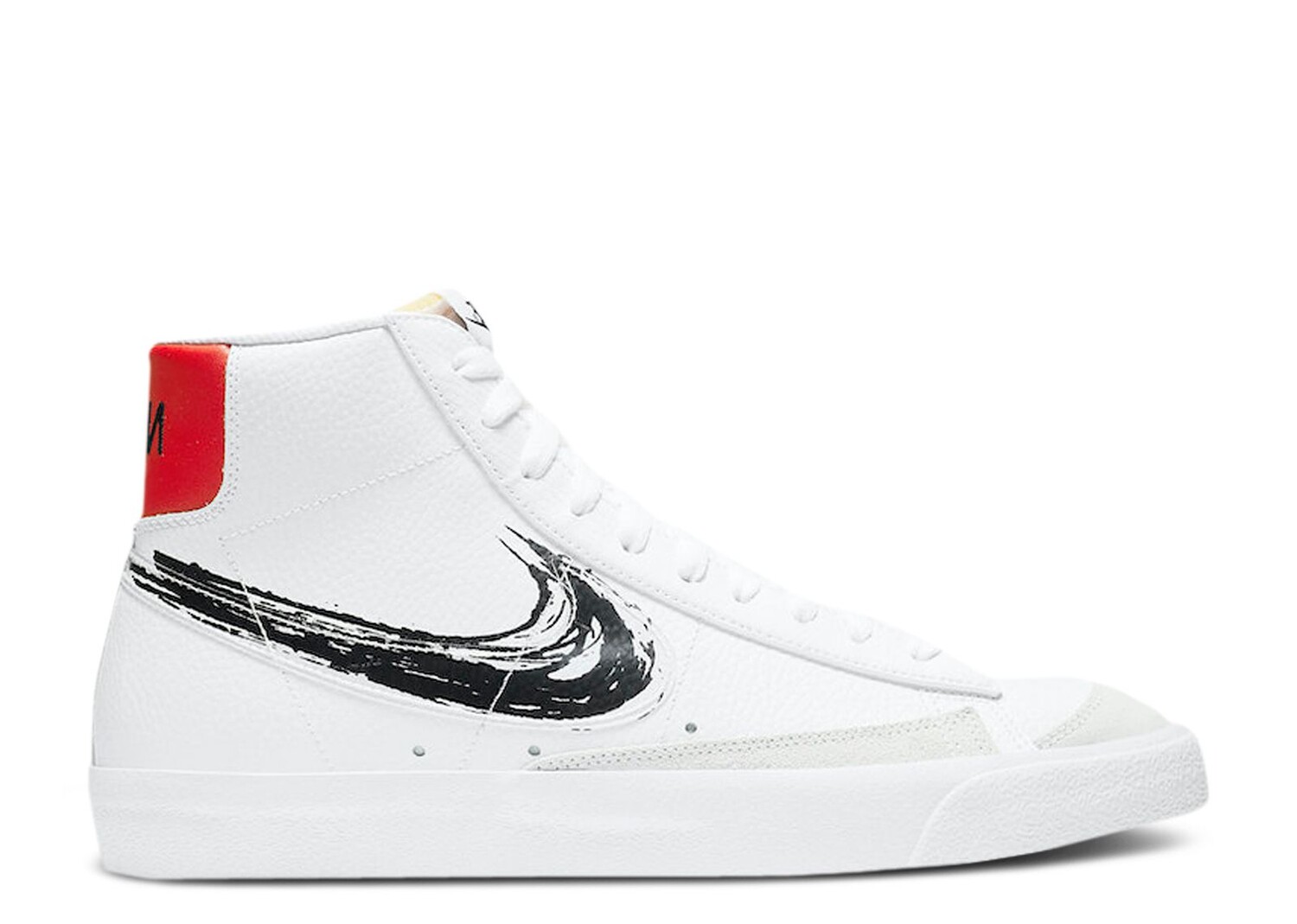 

Кроссовки Nike Blazer Mid '77 Vintage 'Brushstroke', белый