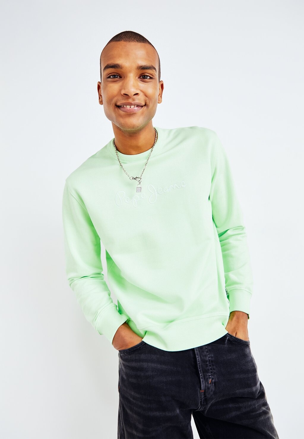 

Толстовка JOE CREW Pepe Jeans, цвет fresh green
