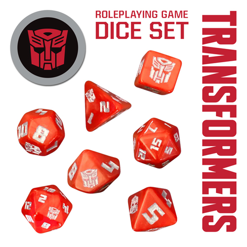 Игровые кубики Transformers Rpg: Dice Set Renegade Game Studios