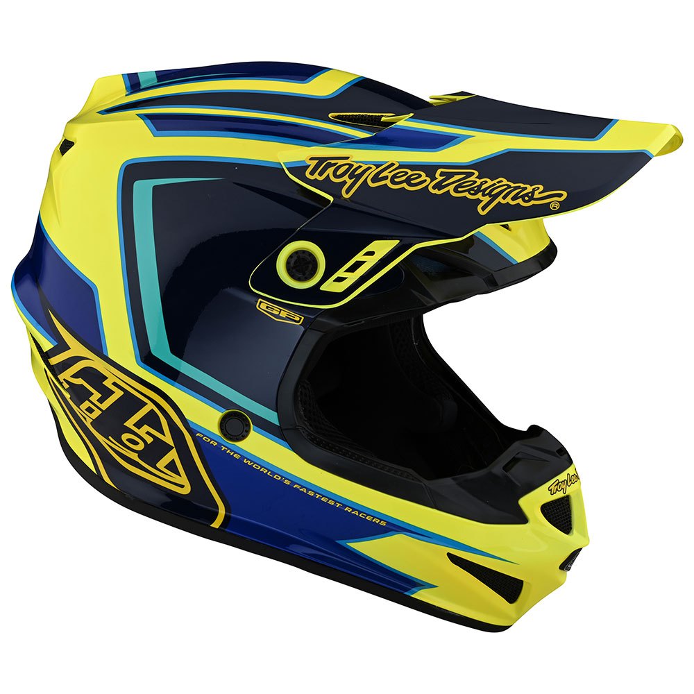 Шлем для мотокросса Troy Lee Designs GP Ritn, синий