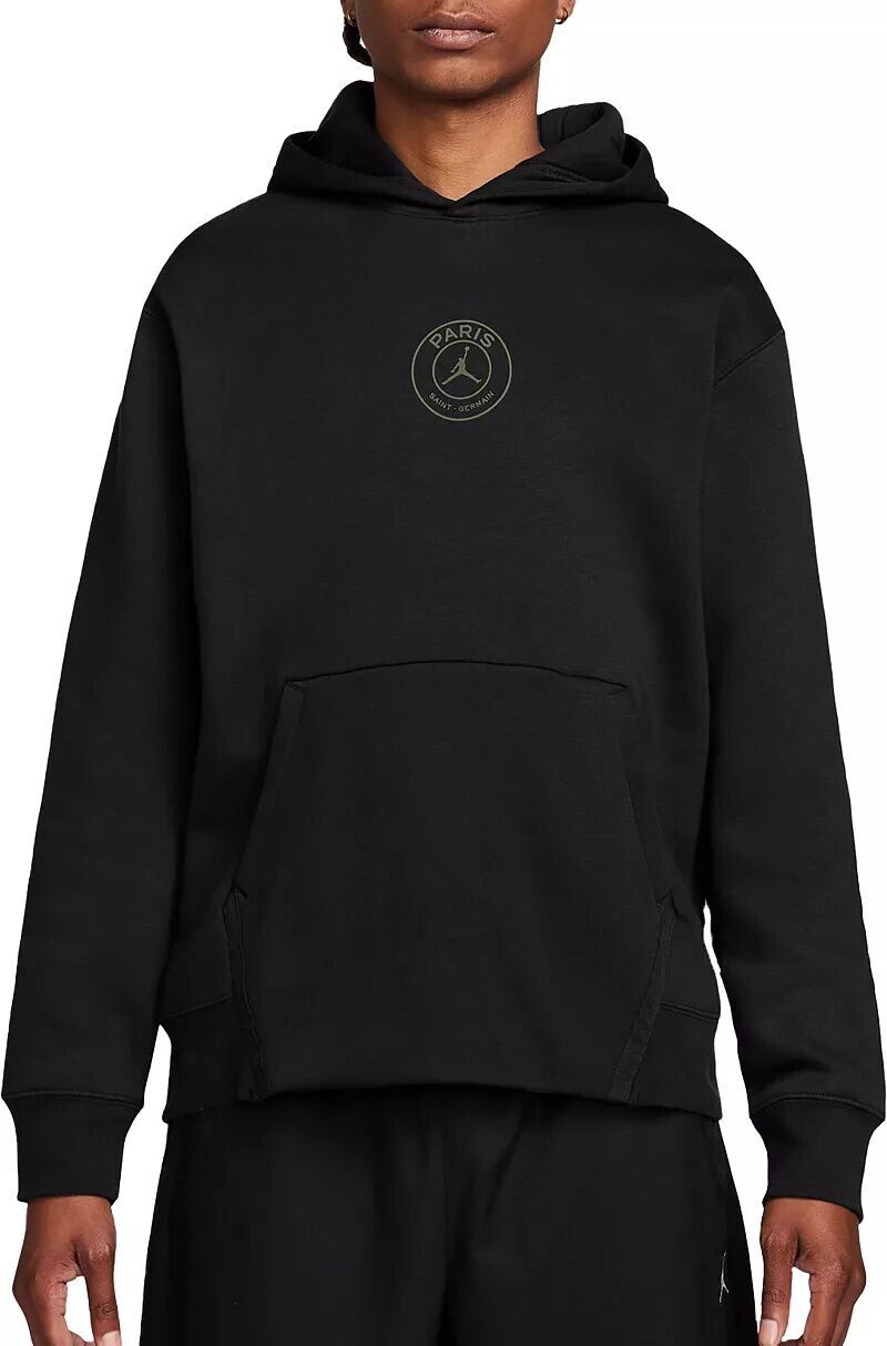 

Мужская флисовая худи Jordan Paris Saint-Germain, черный