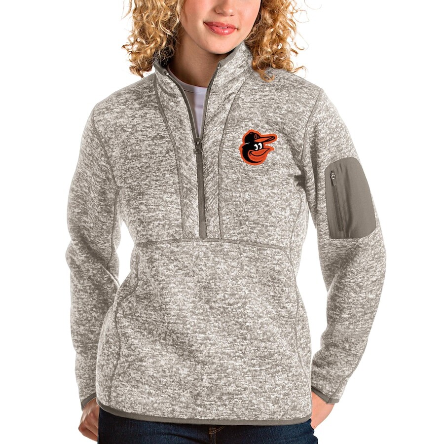 

Толстовка Antigua Baltimore Orioles, серый