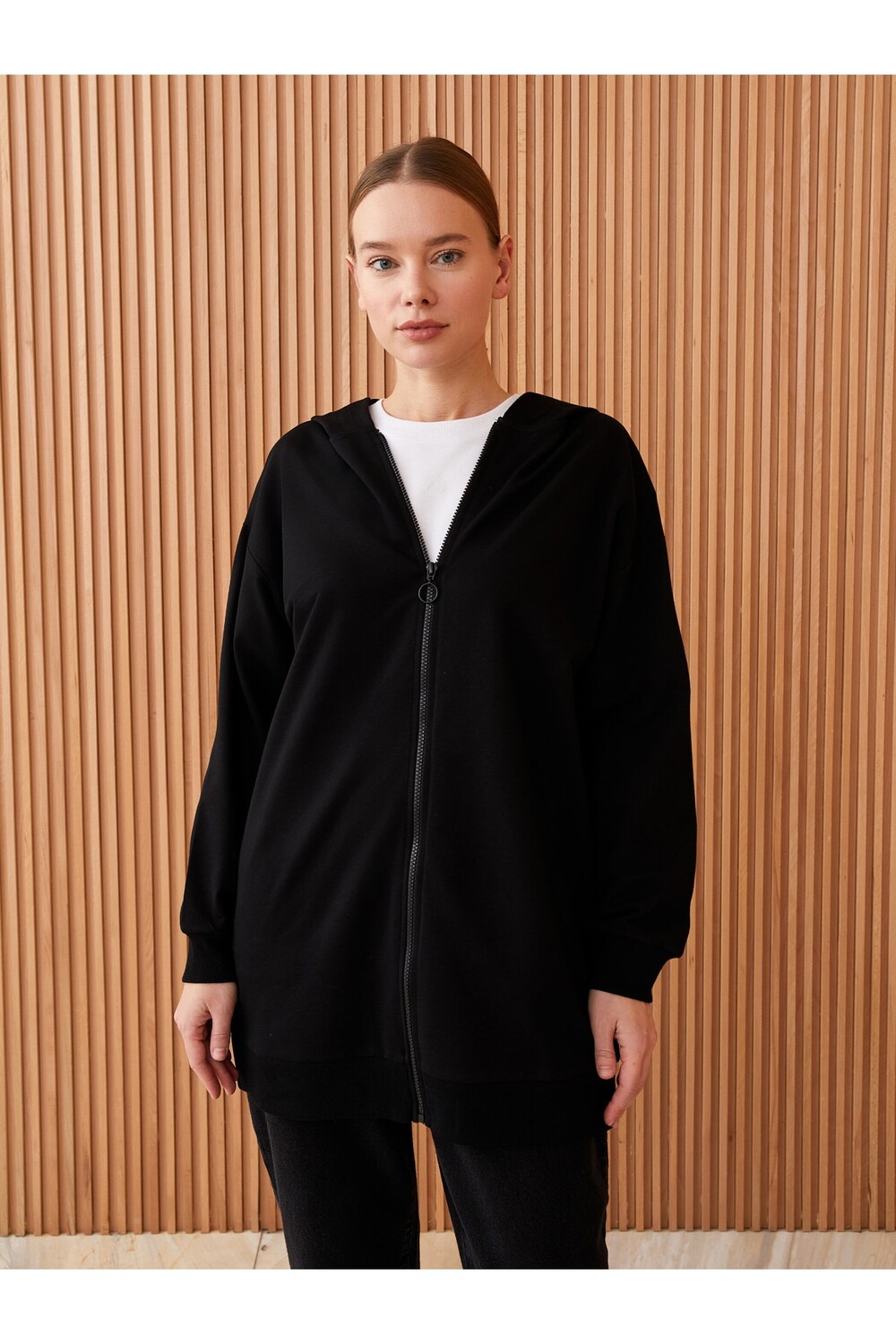

Кардиган - Черный - Oversize LC Waikiki