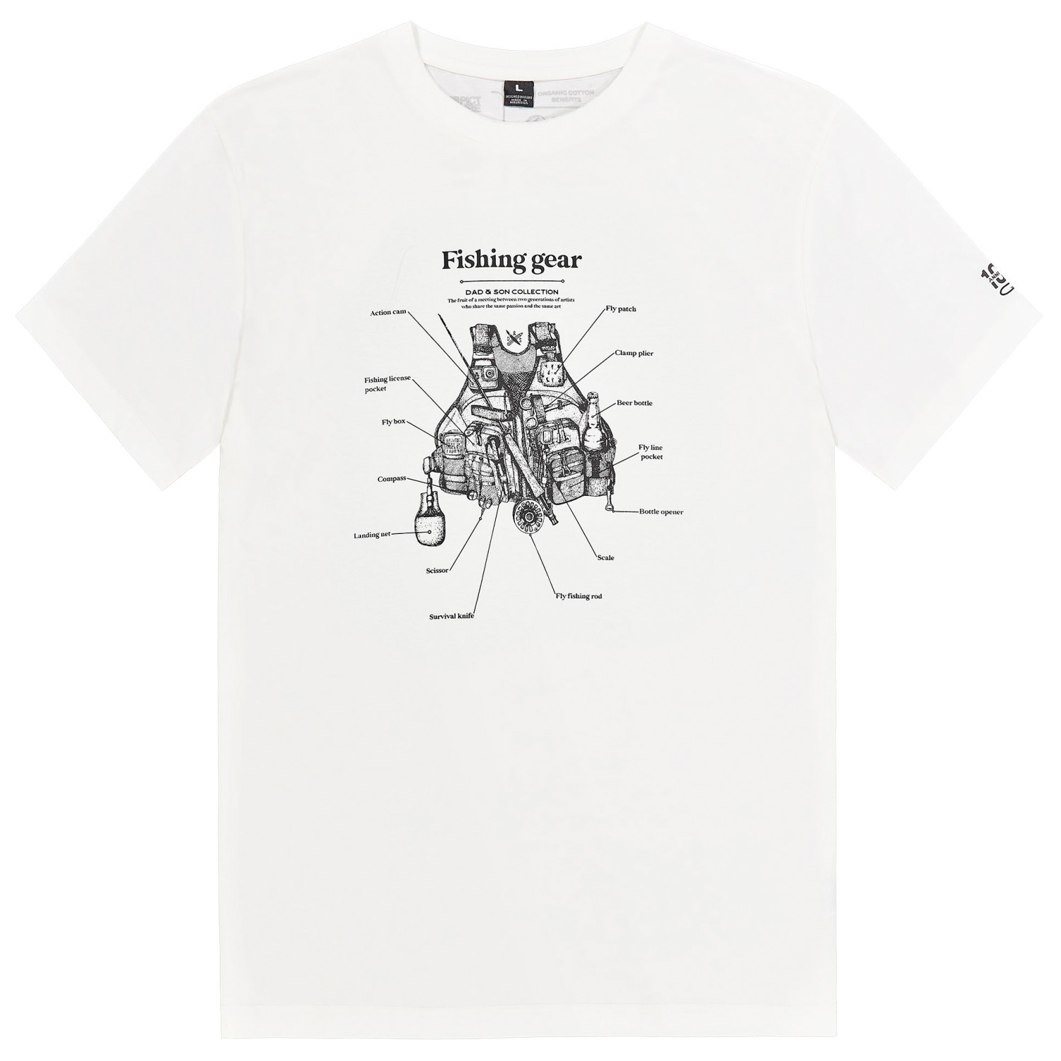 Футболка Picture D&S Gear Tee, цвет Natural White