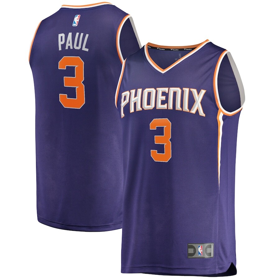 

Джерси Fanatics Branded Phoenix Suns, фиолетовый