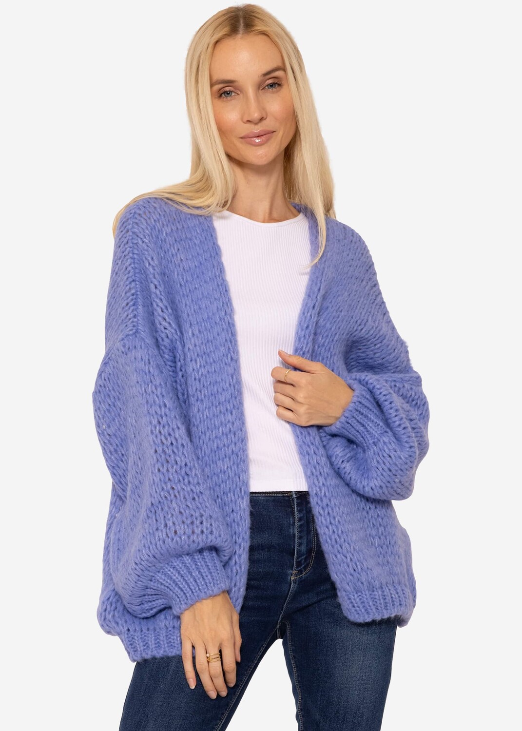 

Кардиган SASSYCLASSY Oversize Strick, цвет Flieder