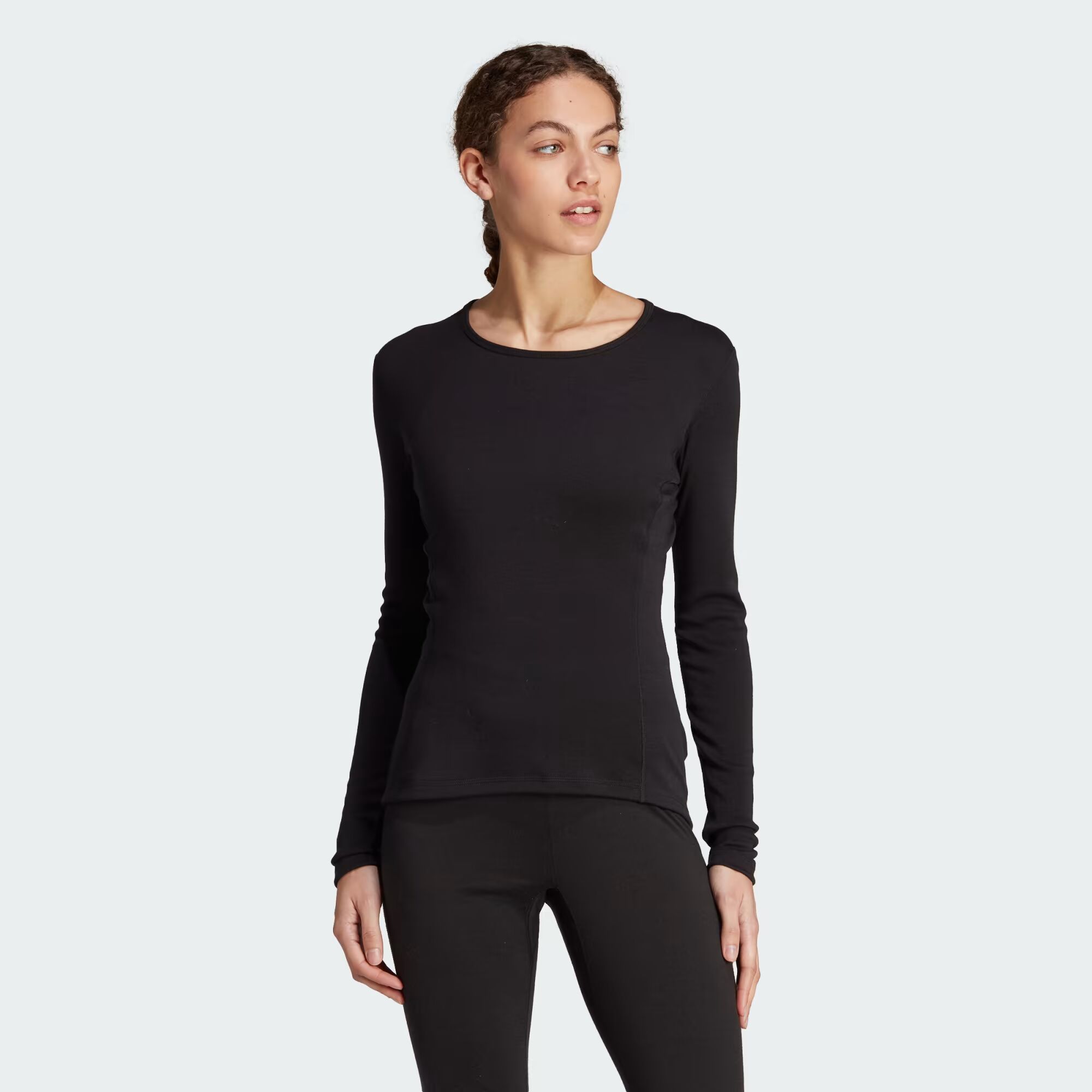 

XPERIOR MERINO 260 BASE LAYER Лонгслив Adidas, цвет Black