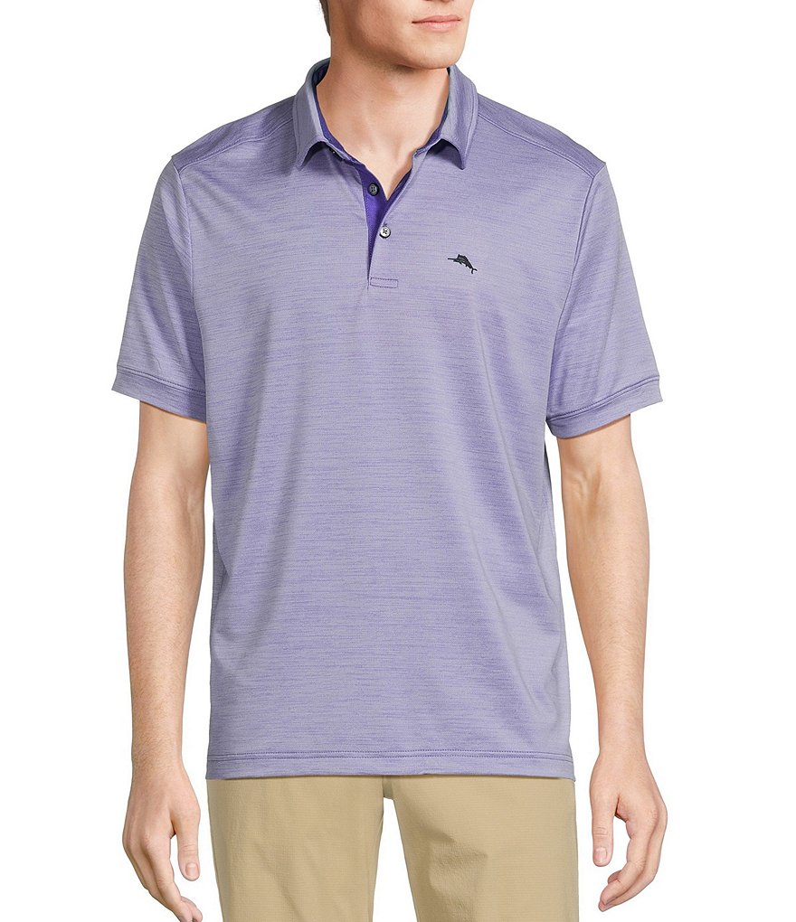 Tommy Bahama IslandZone San Raphael Рубашка поло с короткими рукавами, фиолетовый