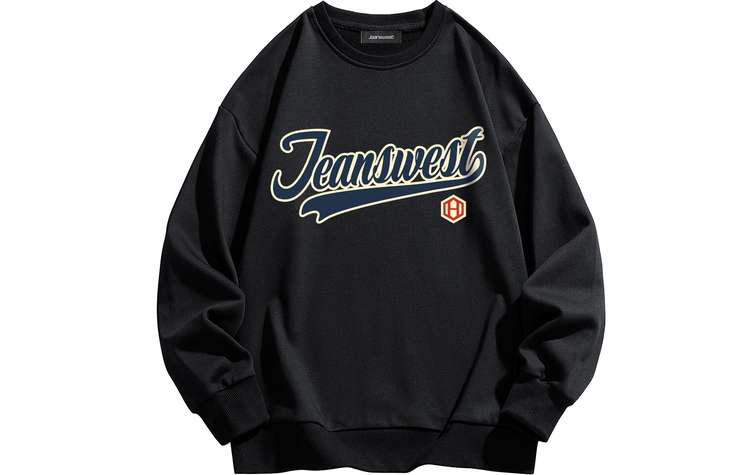 

Jeanswest Толстовка унисекс Jean West, Голубой [бархатная модель]