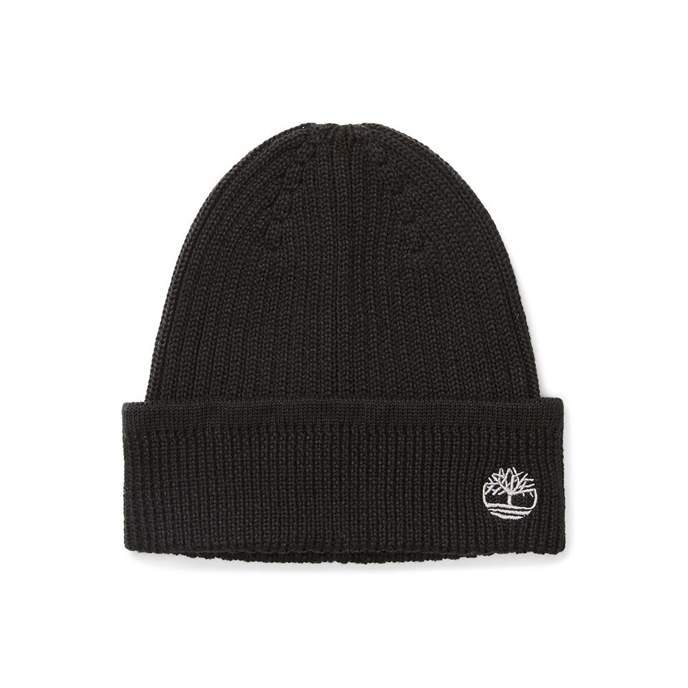 

Шапка Timberland Solid Rib, черный