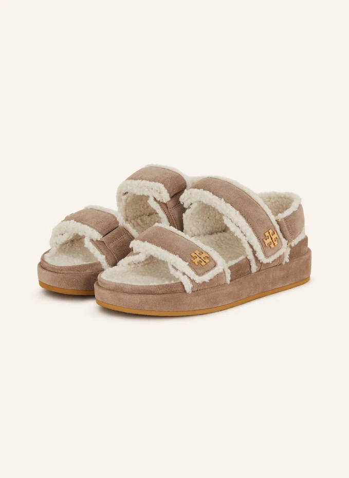 

Босоножки kira на платформе Tory Burch, бежевый