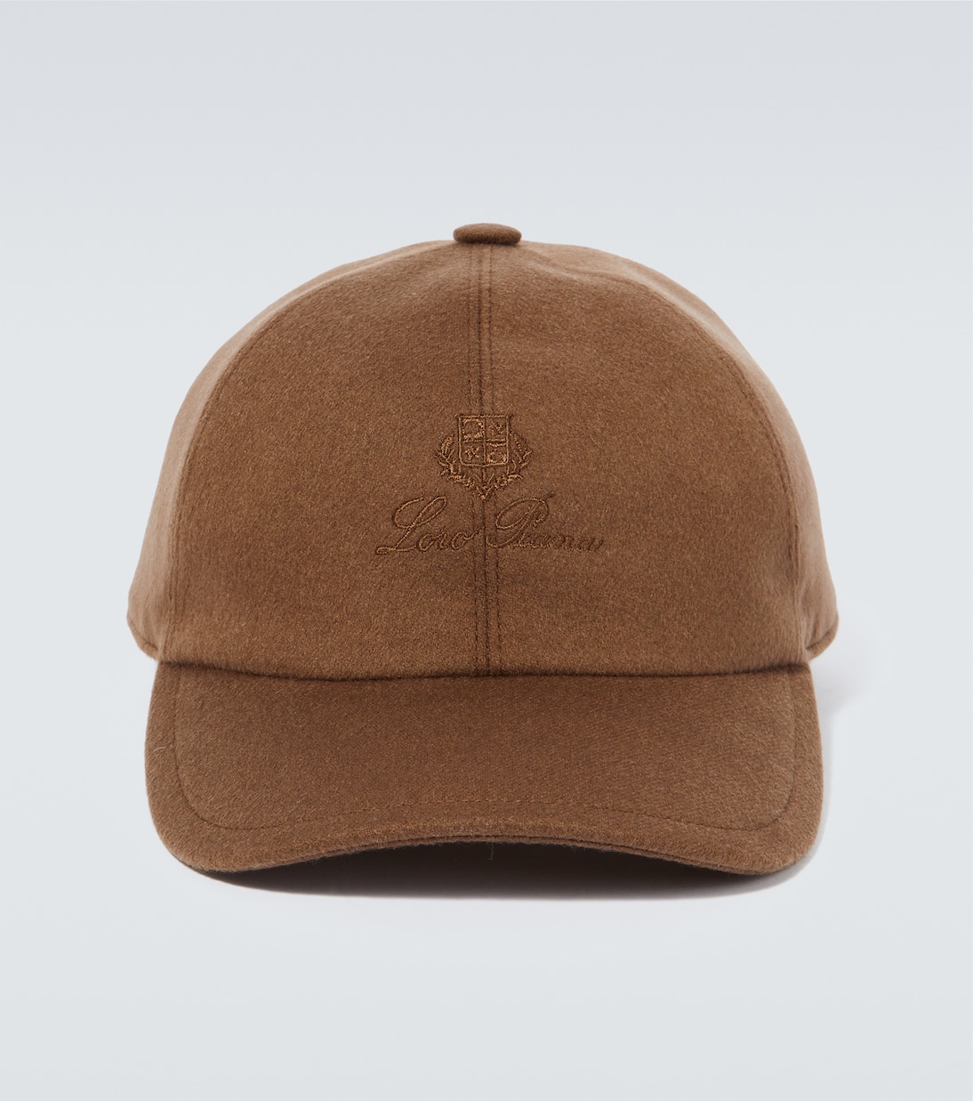Кашемировая шляпа с логотипом Loro Piana, коричневый кашемировая шляпа kalgoorlie loro piana kids бежевый