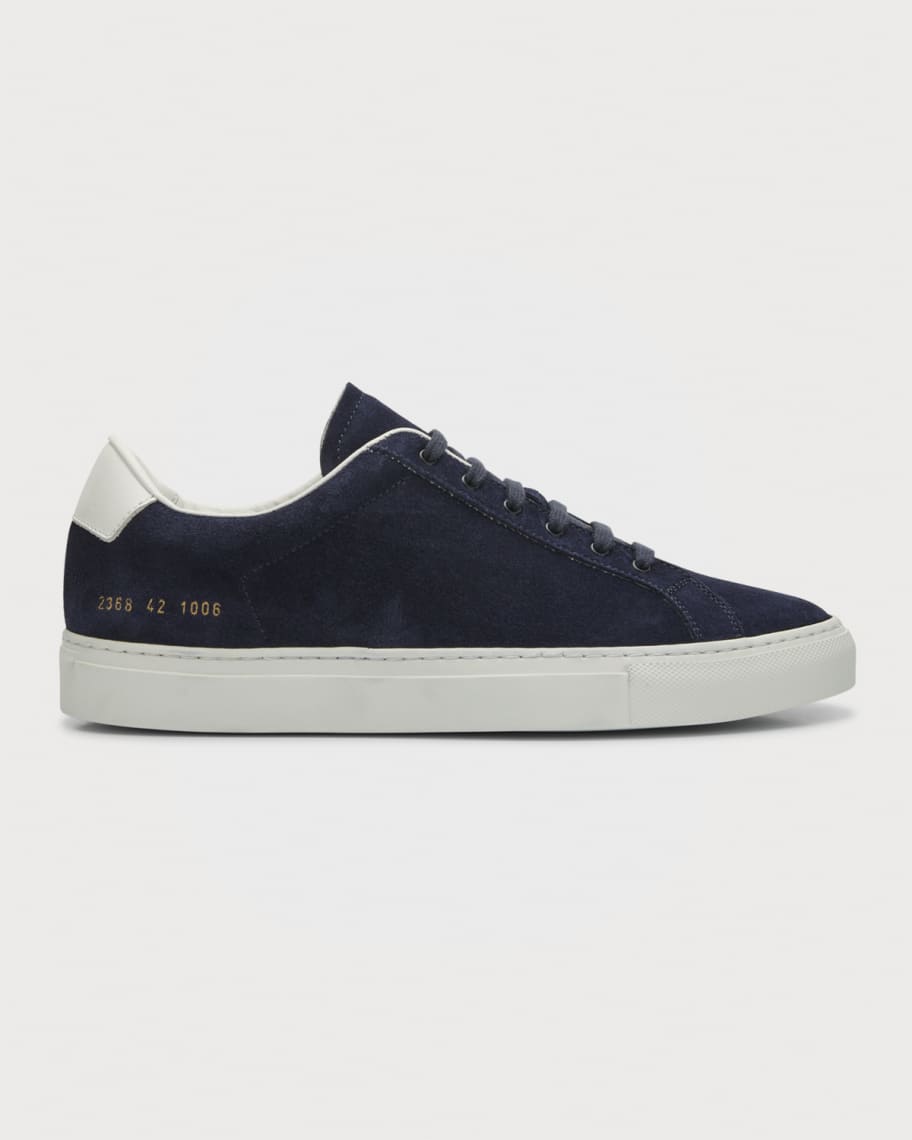 

Мужские замшевые низкие кеды в стиле ретро Common Projects