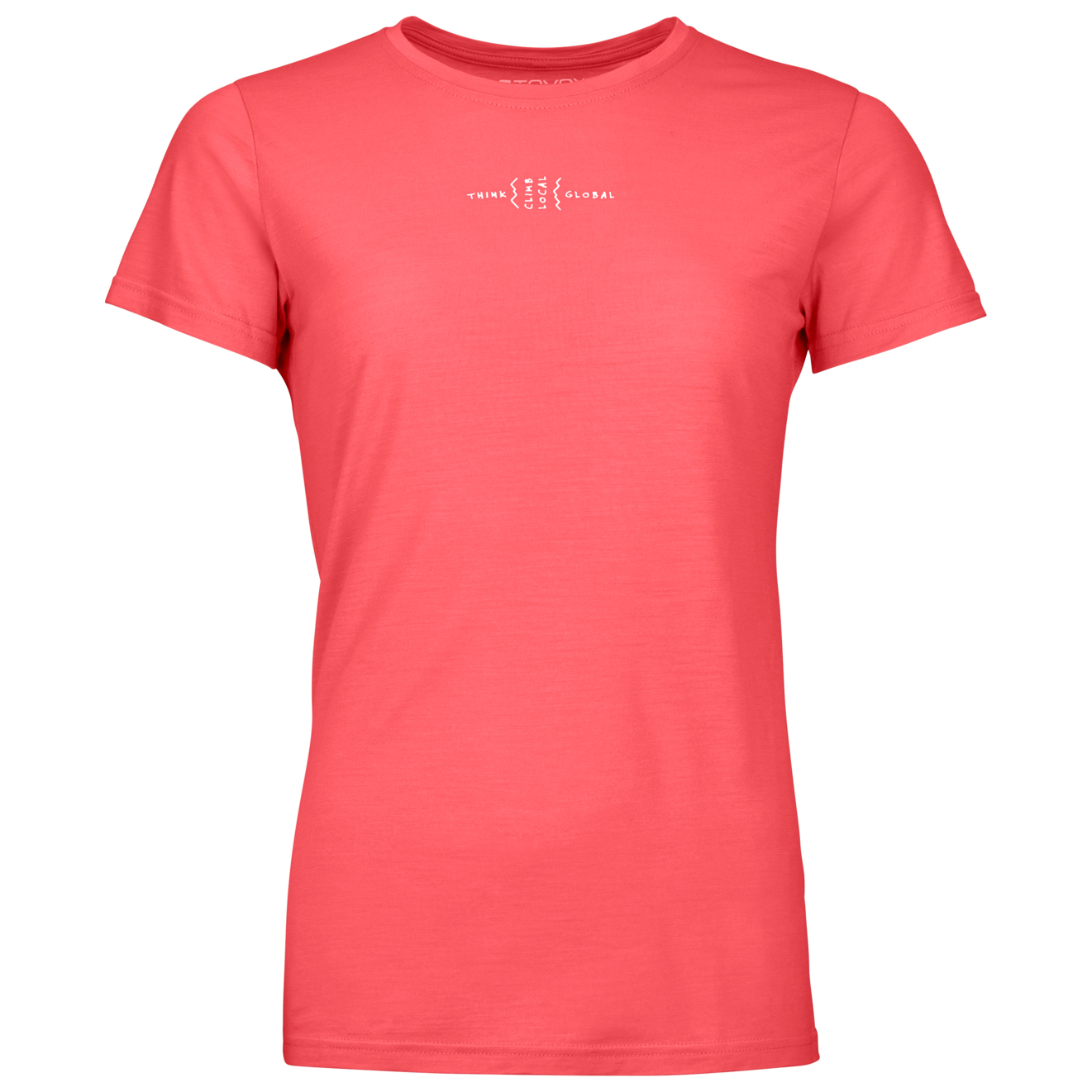 Рубашка из мериноса Ortovox Women's 150 Cool Climb Local T Shirt, цвет Wild Rose
