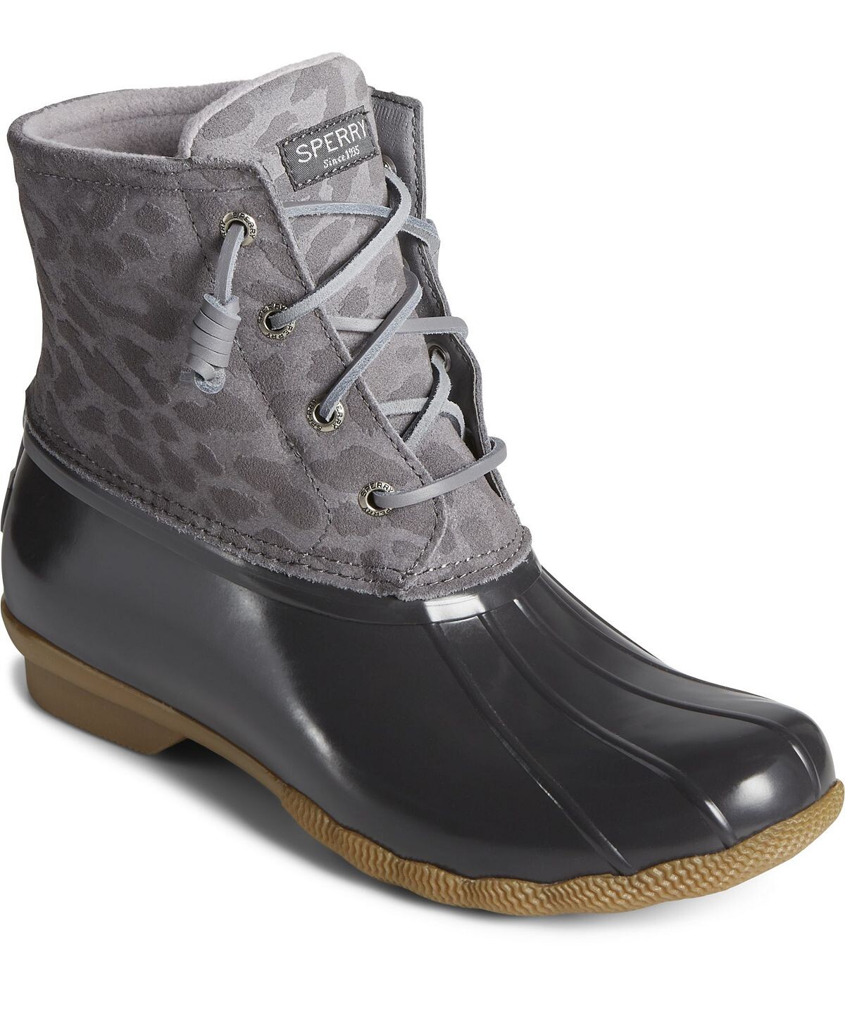 

Женские ботильоны с морской уткой Sperry, серый
