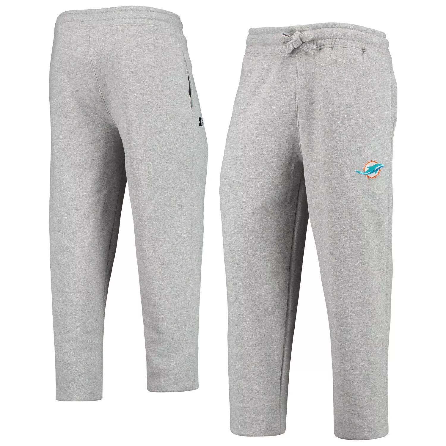 

Мужские серые спортивные штаны для бега Miami Dolphins Option Starter, Серый